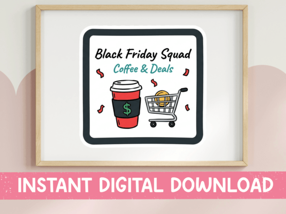 Black Friday Squad Coffee Deals SVG Review