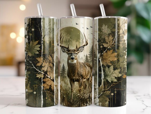 Camo Deer Hunting Tumbler Wrap: A Designer's Review
