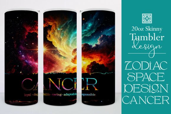 Cancer Zodiac Space Tumbler Wrap 2 Review
