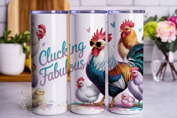 Clucking Fabulous Chickens 20oz Tumbler Review