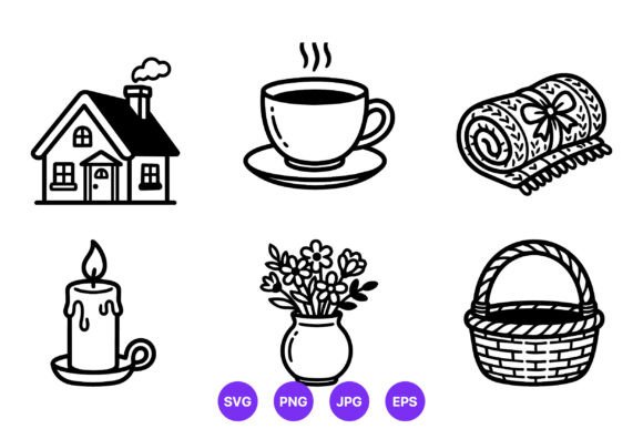 Cozy Home Candle Cup Basket Icons Review