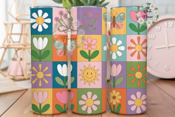 Cute Patchwork Garden 20oz Tumbler Wrap Review