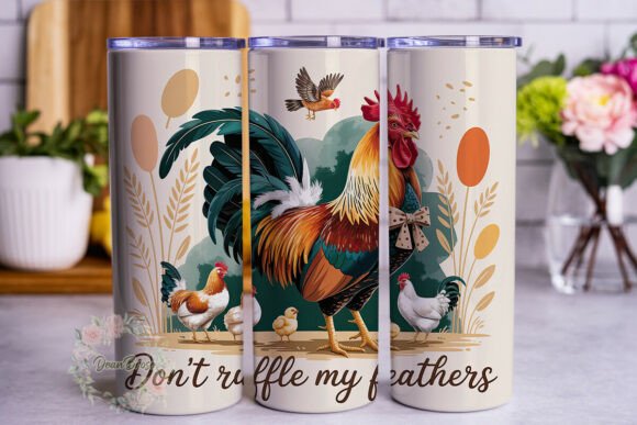 Don't Ruffle My Feathers: A Designer's Take on Tumbler Wraps