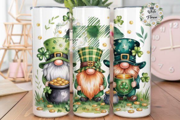 Gnome St Patricks Day 20oz Tumbler Wrap Review