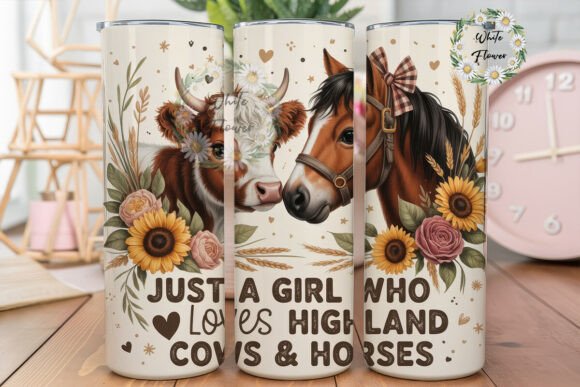 Highland Cow Horse Love: A Designer's Review