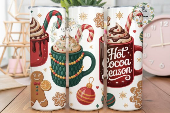 Hot Cocoa Season 20oz Tumbler Wrap: A Designer's Review