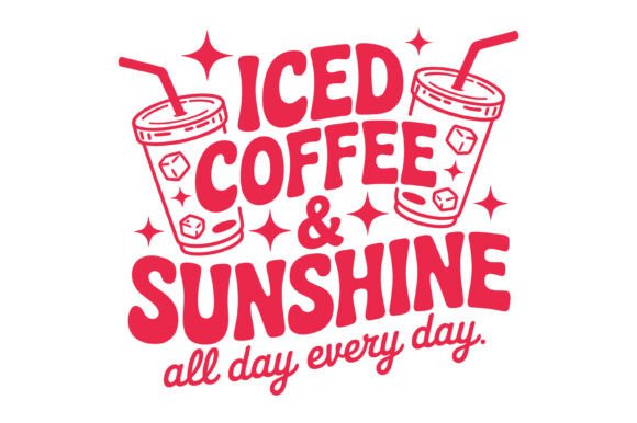 Iced Coffee Sunshine SVG: A Designer's Review for Summer Embroidery