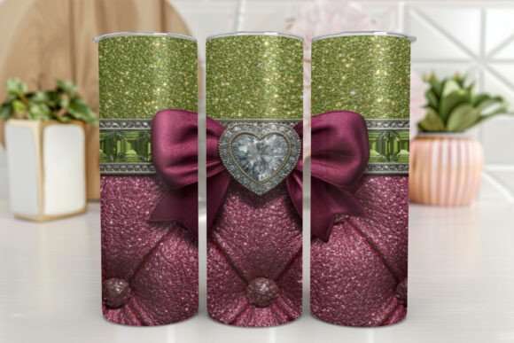 Luxury Blue Quilted Glam Digital Tumbler Review