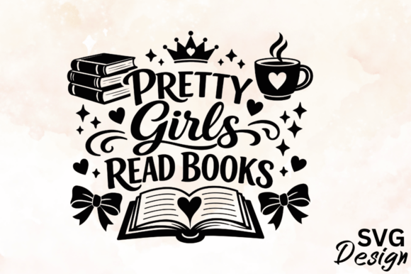 Pretty Girls Read Books SVG: A Designer's Review