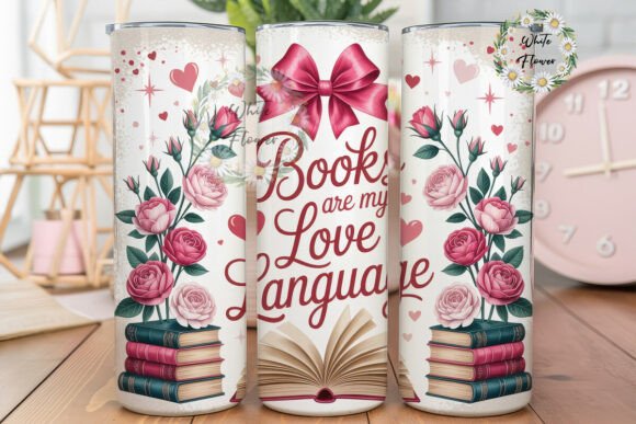 Review: Book Lover Floral Pink 20oz Tumbler Wrap