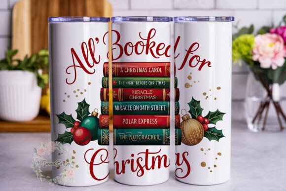 Review: Christmas Book Stack Tumbler Wrap for Makers