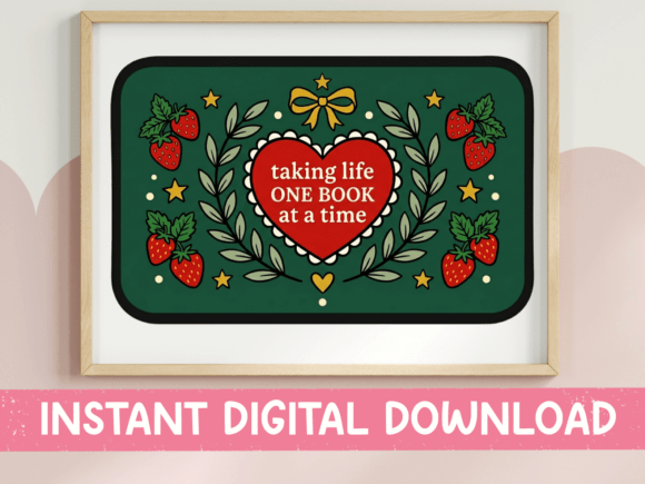 Review: One Book at a Time SVG Strawberry for Stitchers