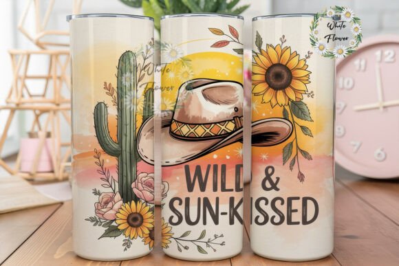 Sunset Cowboy Hat Floral 20oz Tumbler Review