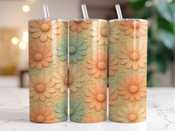 Vintage Pastel Daisy Pattern: A Designer's Review