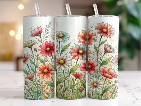 Wildflower Daisy Meadow Tumbler: A Designer's Review